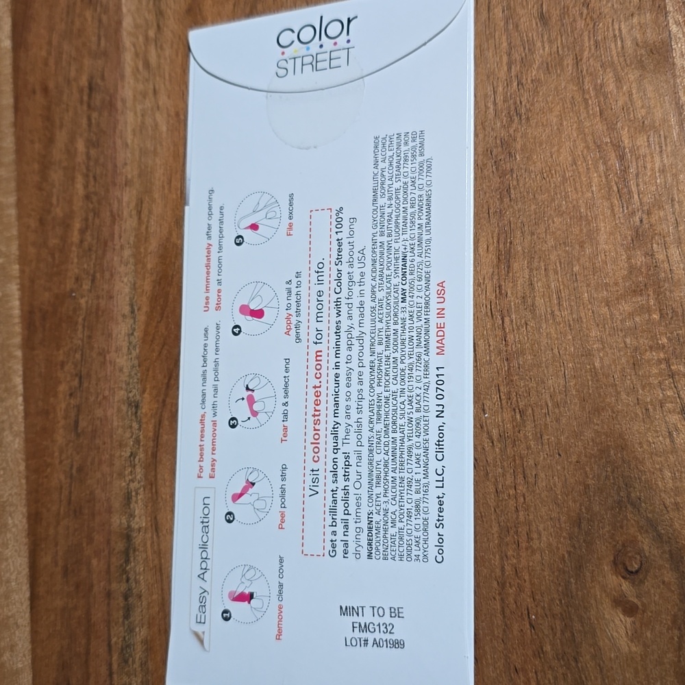 Color Street MINT TO BE Press On Nails 100% Real Polish - Picture 4 of 6